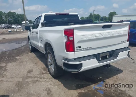 2022 Chevrolet Silverado 1500 Ltd 2Wd Double Cab Standard Bed Custom z USA, uszkodzony, nr VIN 1GCRWBEK2NZ215216